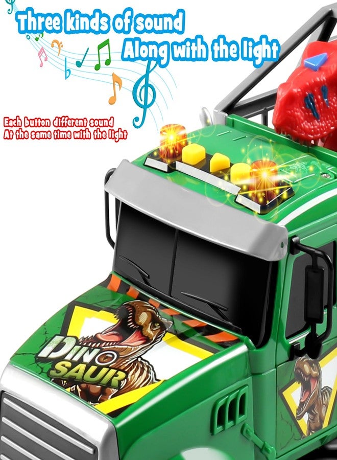 Dwi Dowellin Toy Truck Transport Cars Carrier with Dinosaur for Kids Toddlers,Birthday Gifts for Boy Toddler Child 3 4 5 6 Years Old - Image 4