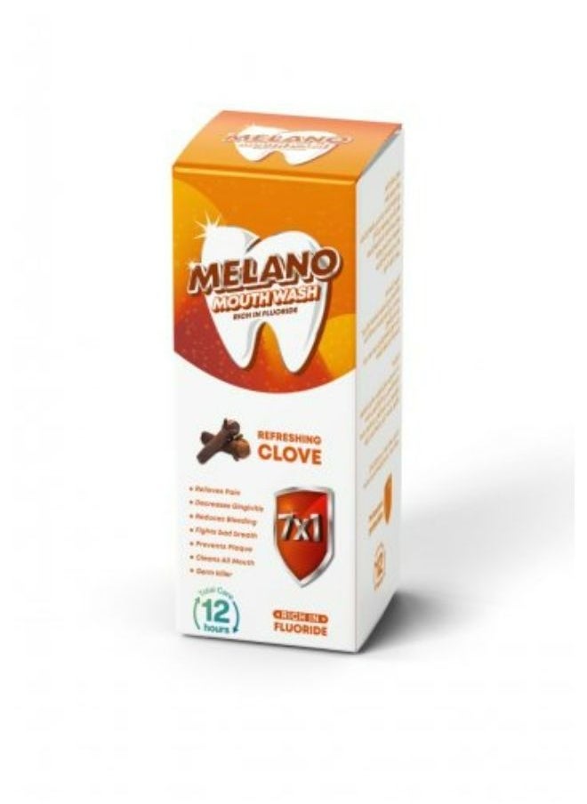 MELANO Melano mouth wash with clove 