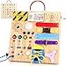 Hoarosall 23 in 1 Busy Board Montessori Toys for Toddler and 13 Year Old Boys and Girls - Image 3