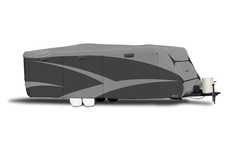 ADCO 52239 Designer Series SFS Aqua Shed Travel Trailer RV Cover 151 18 Gray