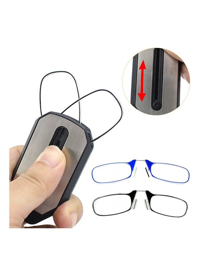 OUTAD Lightweight Foldable Key Chain Design Presbyopic Reading Glasses - Image 2