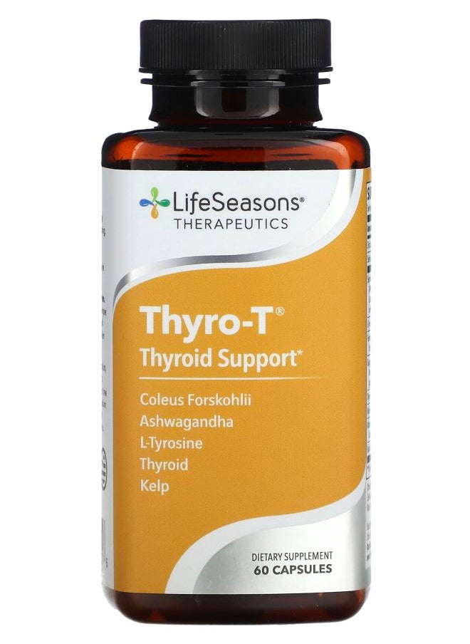 LifeSeasons - Thyro-T Thyroid Support 60 Capsules - Image 1