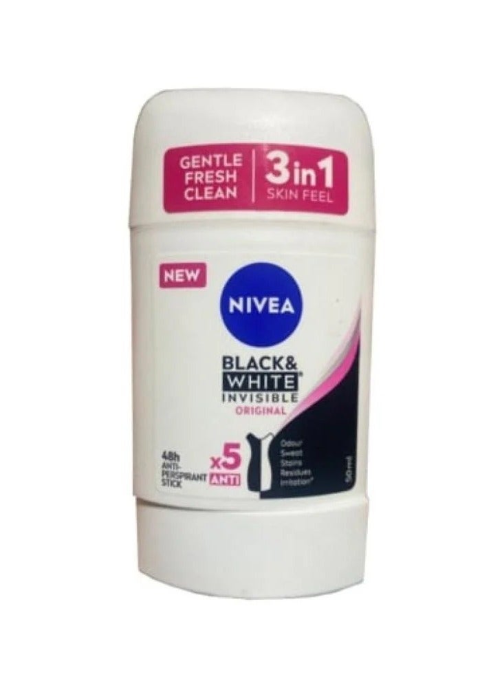 NIVEA Black & White Stick for Women 50g