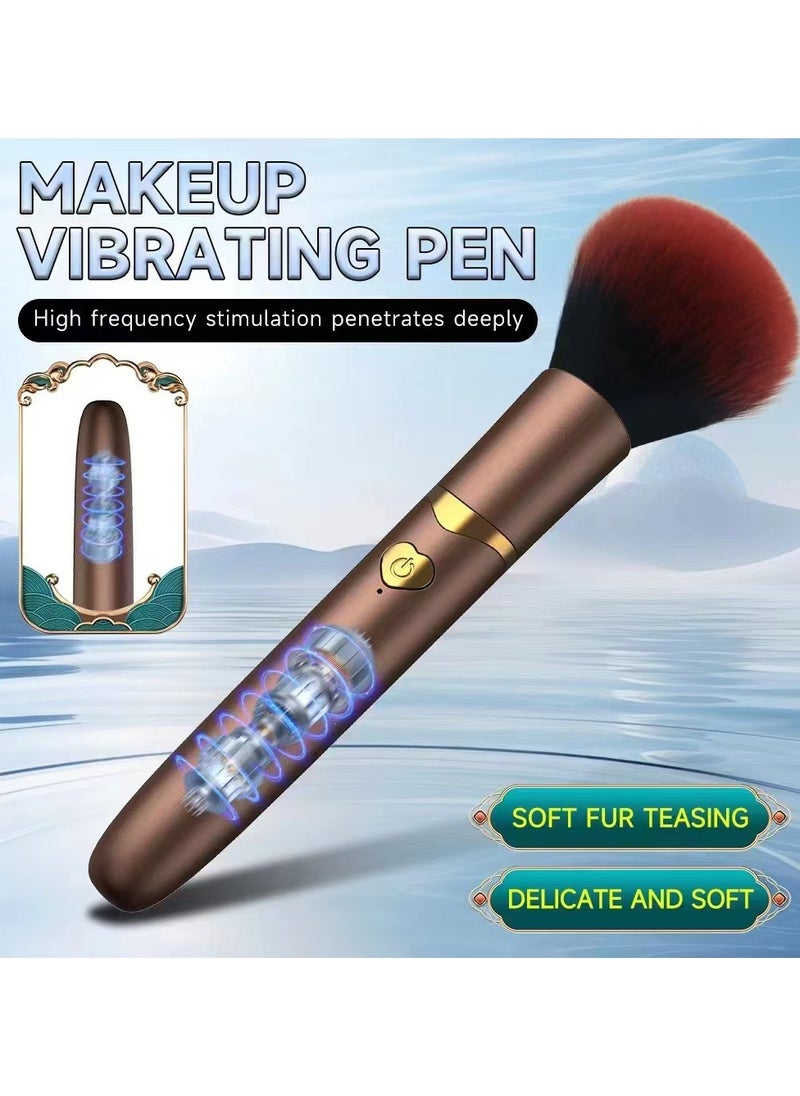 Generic - 10 Frequency Strong Vibration Brush Massage Stick Green - Image 1