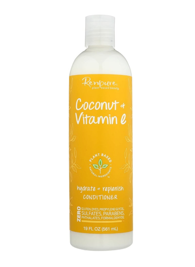 Renpure - Renpure, Conditioner Coconut Milk Vitamin E 560ml - Image 1
