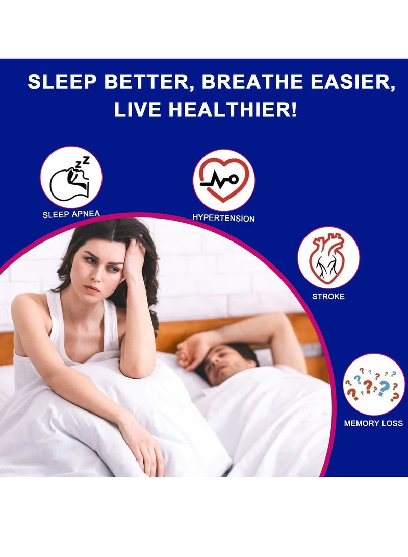 Elaimei 42 قطعة شريط ميكروبور شريط فم شريط نوم ناعم ومريح لاصق لطيف وآمن شريط فم للتنفس الأنفي مضاد للشخير تنفس أفضل شريط نوم خالي من الروائح شريط فم وردي - Image 2