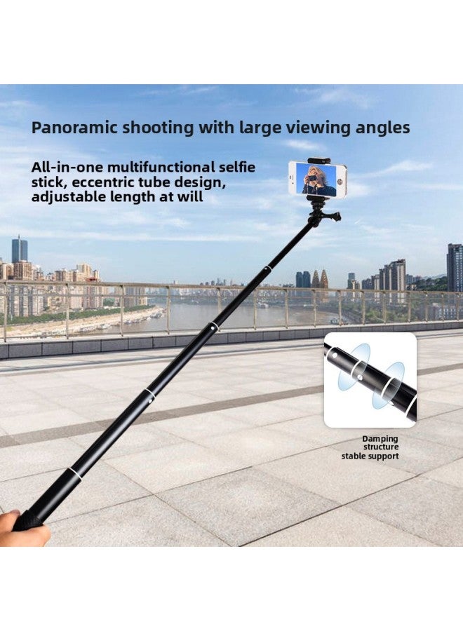 Source Straight Hair GoPro Selfie Stick GoPro Sports Camera Aluminum Alloy Universal Retractable Selfie Stick-Color:GP36-3  - Image 4