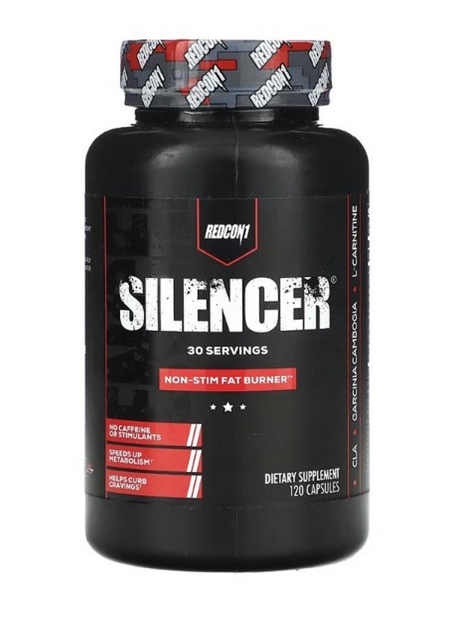 ريدكون ١ Silencer Non Stim Fat Burner 120 Capsules - Image 1