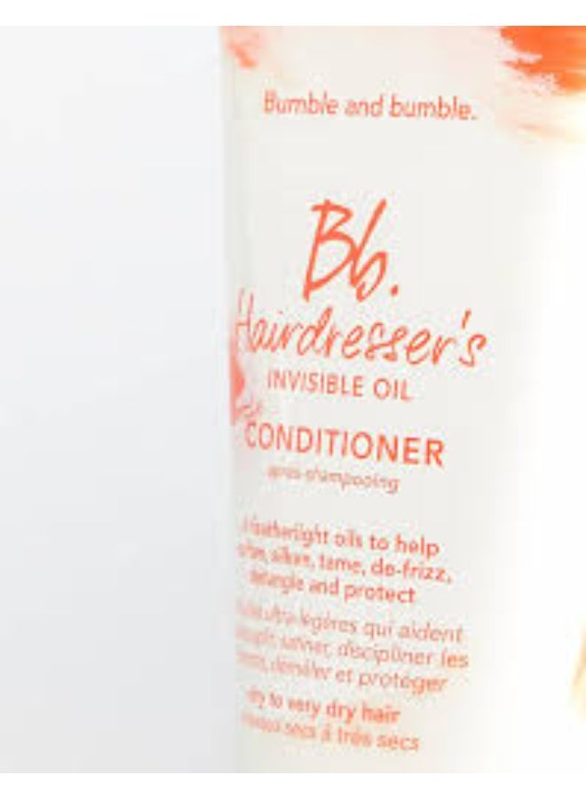Bumble and Bumble Hairdresser's Invisible Oil Conditioner  200ML - Image 4