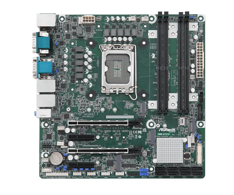 Asrock IndustriaI MB-X1314 Micro ATX Motherboard - Image 2