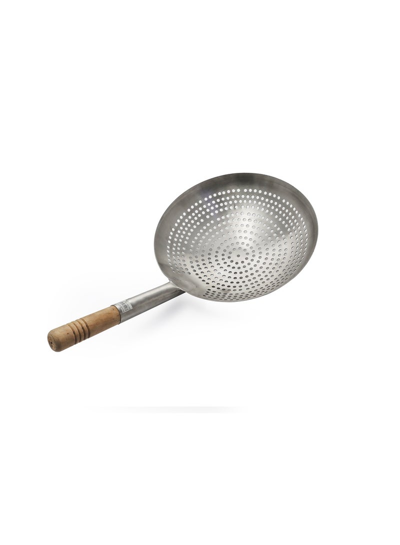 Stainless Steel Frying Strainer with Handle 46cm