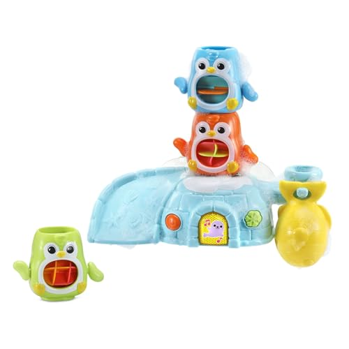 VTech Splash and Whirl Playtime Penguins Bath Toy for Toddlers - Image 1