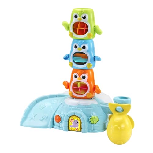 VTech Splash and Whirl Playtime Penguins Bath Toy for Toddlers - Image 3
