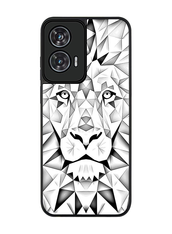 Stylizedd For Motorola Edge 50 Fusion 5G Case,Slim fit Camera Protection, Shockproof Thin Phone cover  - Poly Lion - Image 1