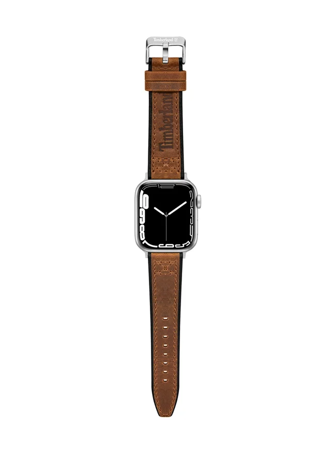 تمبرلاند Universal Replacement Leather Strap For Men And Women Compatible With Apple Watch Series 3-9, SE, Ultra, Ultra 2 (42-44-45-50), Samsung, Huawei Or Quartz Watch With Lug Width Of 22mm
