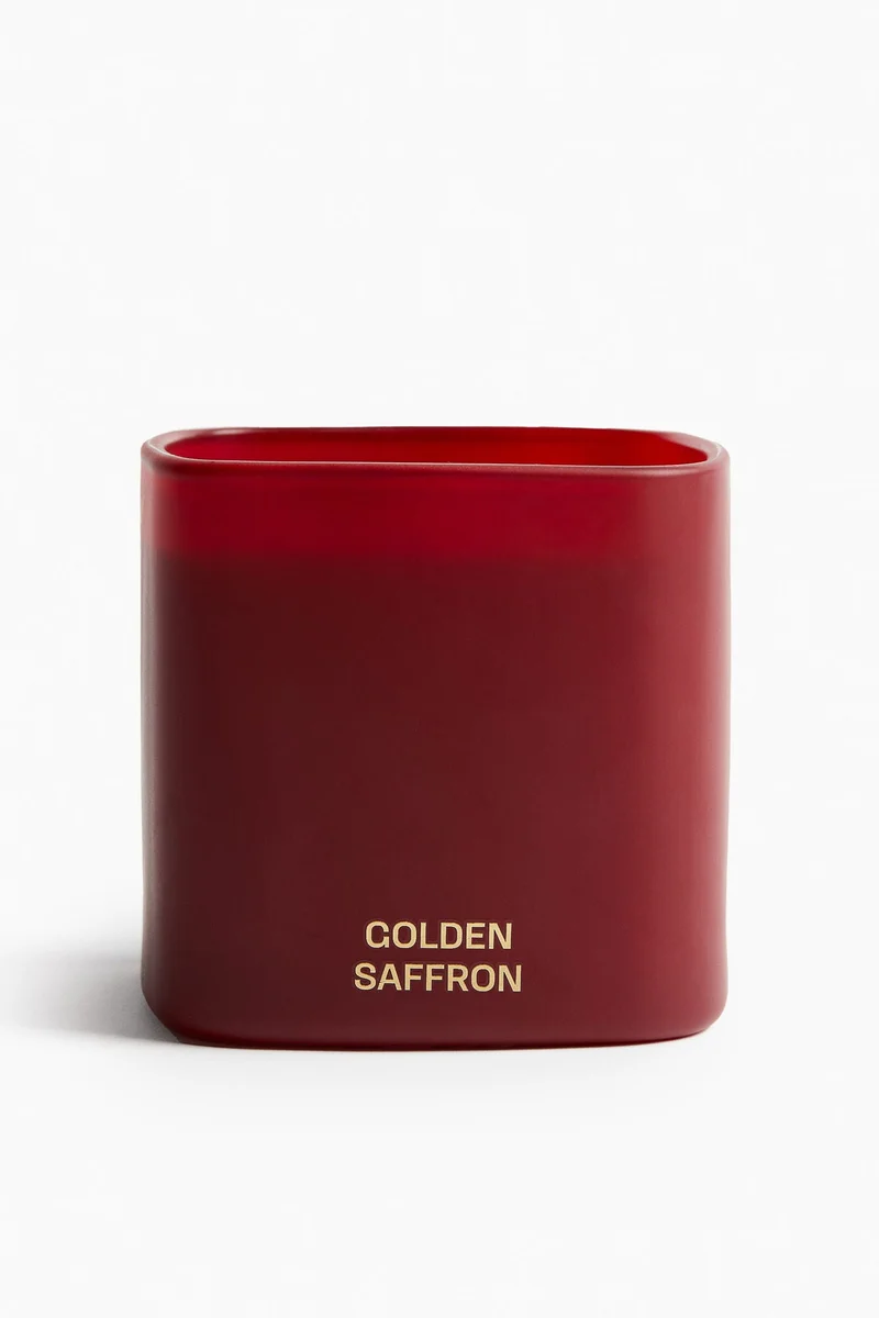 H&M Large scented candle in glass holder