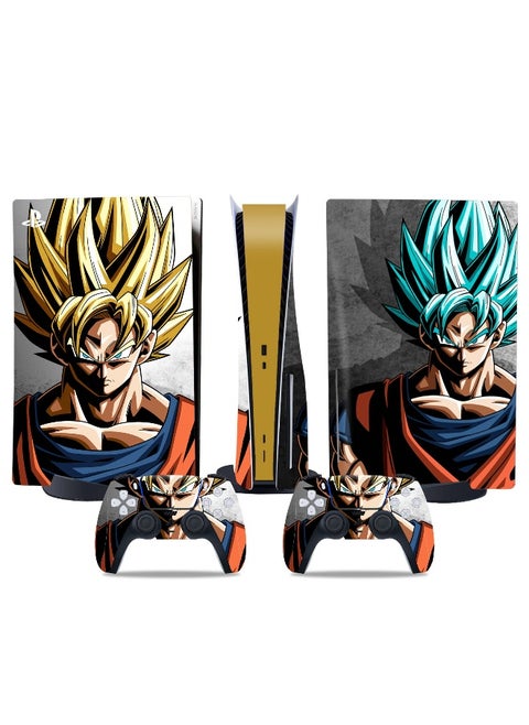 PS5 Disc Version Dragon Ball Cartoon-Themed Sticker Set