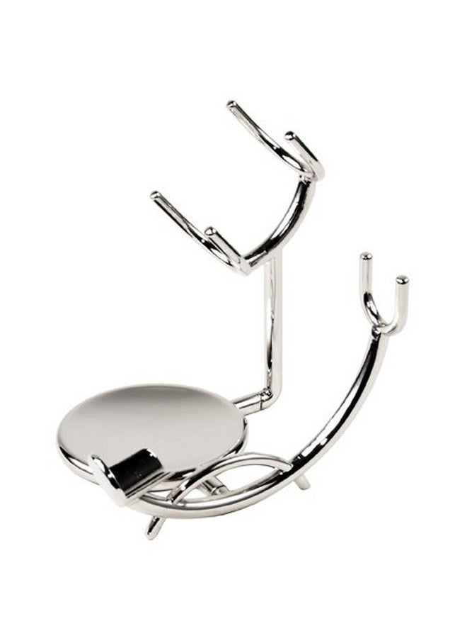 Parker Safety Razor Parker 29L Safety Razor Shave Set Includes Black Badger Brush Stand & Parker 29L Butterfly Open Safety Razor  - Image 5