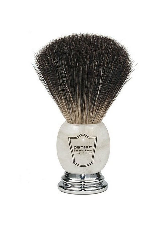 Parker Safety Razor Parker 29L Safety Razor Shave Set Includes Black Badger Brush Stand & Parker 29L Butterfly Open Safety Razor  - Image 4