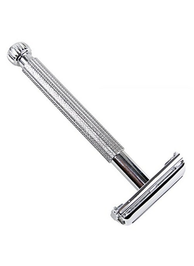 Parker Safety Razor Parker 29L Safety Razor Shave Set Includes Black Badger Brush Stand & Parker 29L Butterfly Open Safety Razor  - Image 3