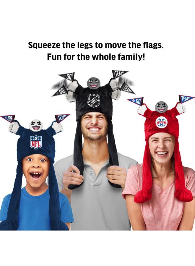 Littlearth NFL Cheering Sidekick Hat Seattle Seahawks Team Color - Image 3
