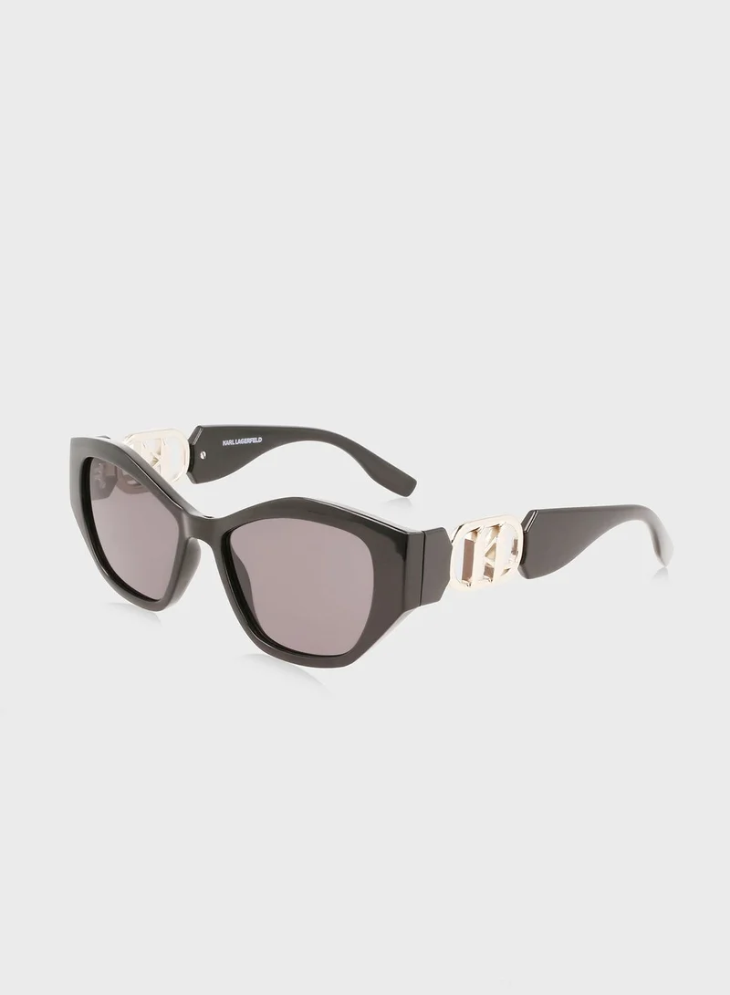 Karl Lagerfeld Modified Rectangle Sunglasses