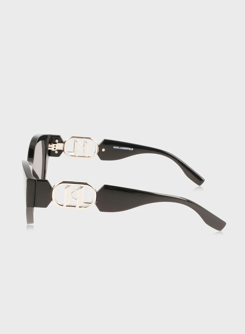 Karl Lagerfeld Modified Rectangle Sunglasses