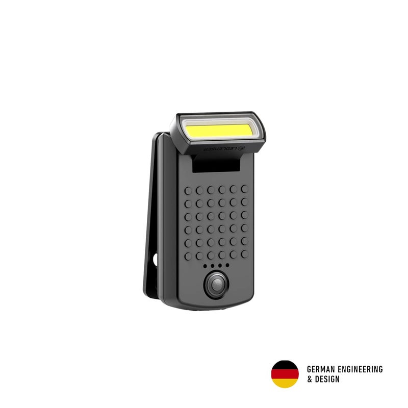 LEDLENSER مصباح عمل LEDLENSER W1R القابل لإعادة الشحن فائق الصغر والقوة والمتعدد الاستخدامات مع مشبك العمل - Image 2