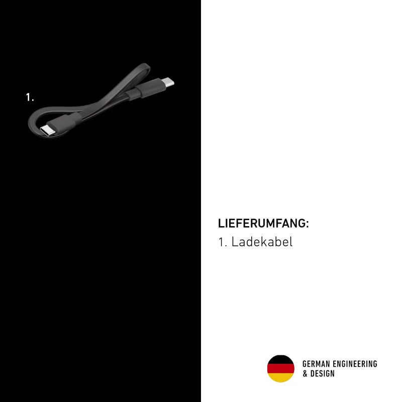 LEDLENSER مصباح عمل LEDLENSER W1R القابل لإعادة الشحن فائق الصغر والقوة والمتعدد الاستخدامات مع مشبك العمل - Image 5