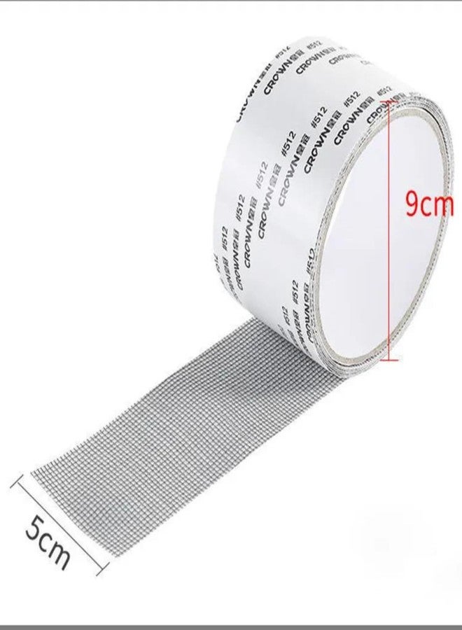 TASMAX Mosquito Net Repair Tape | Strong Adhesive Mesh Patch for Torn Screens | Window Net Repair Tapes | Durable Screen Repair Tape Roll (200x50 CM) - Image 5