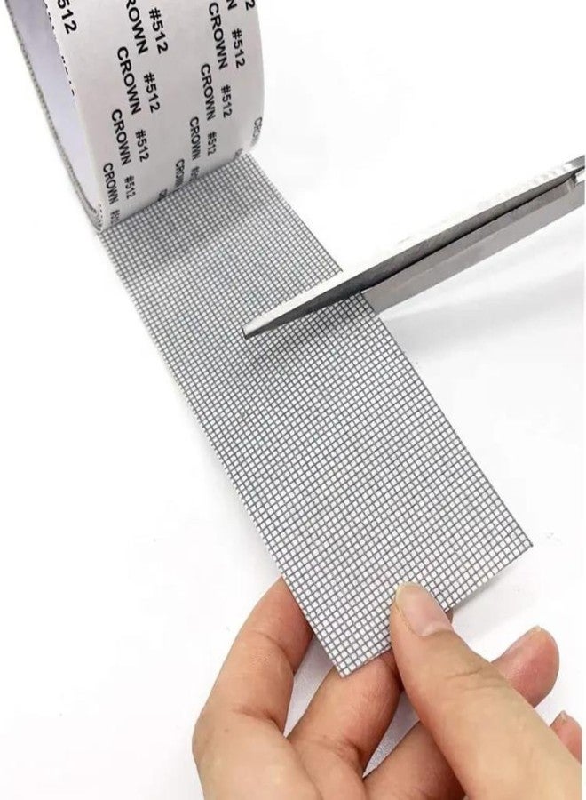 TASMAX Mosquito Net Repair Tape | Strong Adhesive Mesh Patch for Torn Screens | Window Net Repair Tapes | Durable Screen Repair Tape Roll (200x50 CM) - Image 2