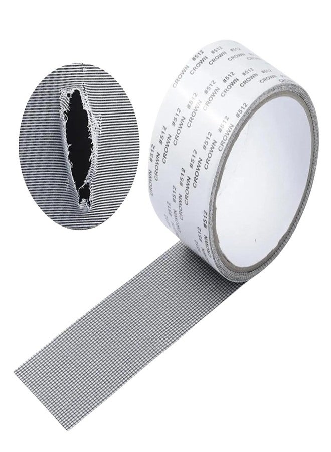 TASMAX Mosquito Net Repair Tape | Strong Adhesive Mesh Patch for Torn Screens | Window Net Repair Tapes | Durable Screen Repair Tape Roll (200x50 CM) - Image 1