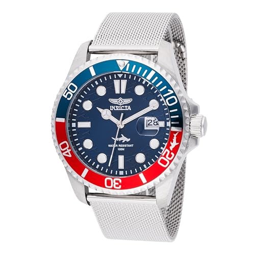 Invicta Pro Diver Men 43mm Stainless Steel Steel Blue dial PC32 Quartz - Image 1