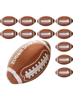 12Pc Inflatable Footballs For Football Party, Gameday, And Football-Themed Party, Sport Party Decorations, Super Fun Football Games Wtih Playbook - pzsku/Z160173961FD5CE9EE0D3Z/45/_/1734347571/07682f70-046a-4476-b439-bc5c95d9a0da