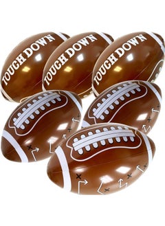 12Pc Inflatable Footballs For Football Party, Gameday, And Football-Themed Party, Sport Party Decorations, Super Fun Football Games Wtih Playbook - pzsku/Z160173961FD5CE9EE0D3Z/45/_/1734347573/70c711e4-d540-4610-ad7f-bc2c3e399da1