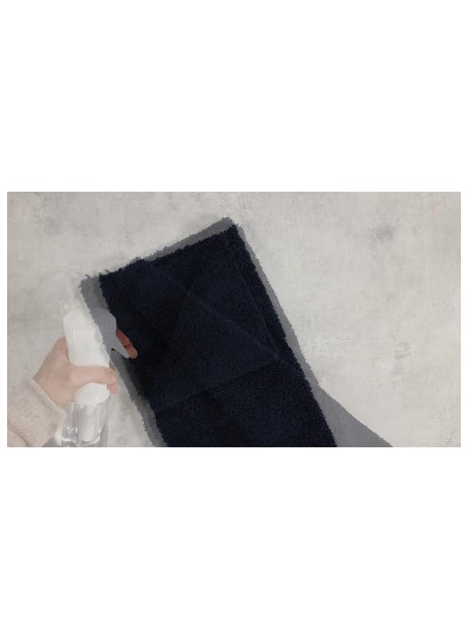Chemical Guys Happy Ending Edgeless Microfiber Towel, Black, 16" x 16" (3 Pack), MIC34703