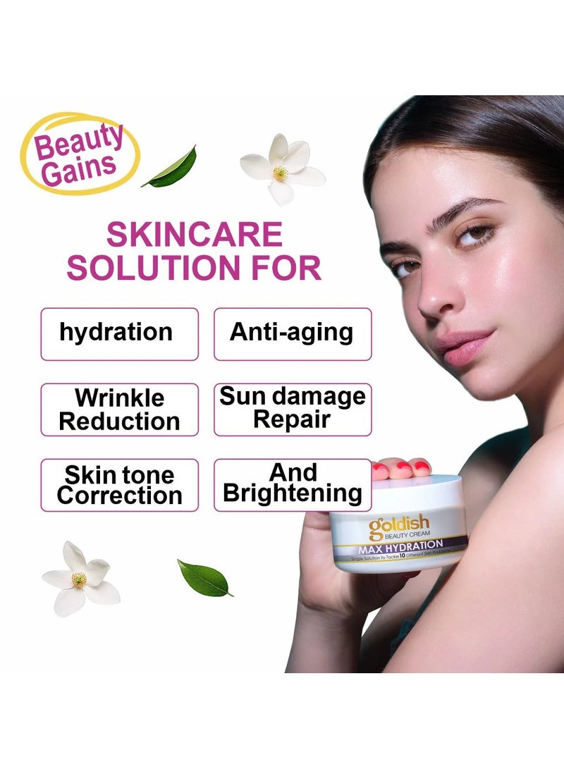 BIOCOS Max Hydration Goldish Beauty Cream - Image 3