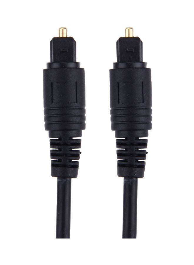NIBEMINENT Digital Audio Optical Fiber Cable Black  - Image 2