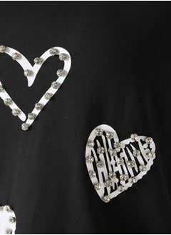 2Xtremz Embellished Crew Neck T-Shirt  - Image 3