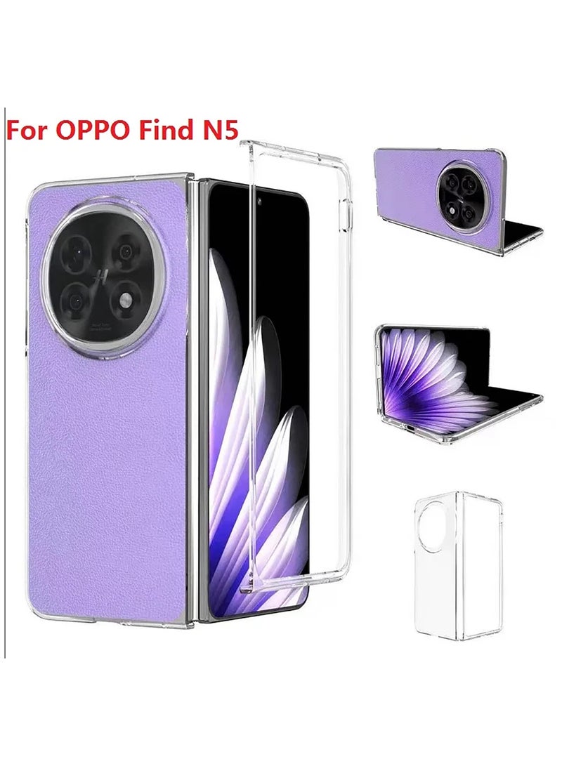 Transparent TPU Case for OPPO Find N5 anti-fall protection transparent Case Cover  - Image 3
