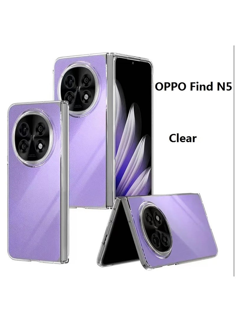 Transparent TPU Case for OPPO Find N5 anti-fall protection transparent Case Cover  - Image 4