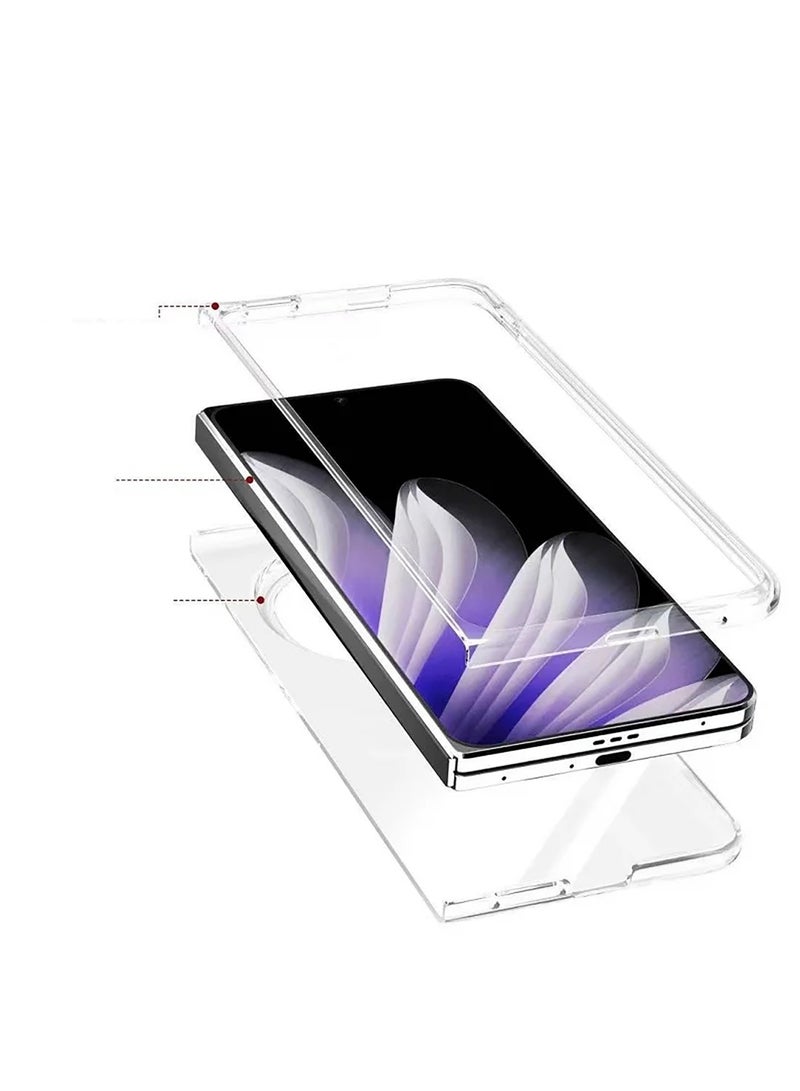 Transparent TPU Case for OPPO Find N5 anti-fall protection transparent Case Cover  - Image 5