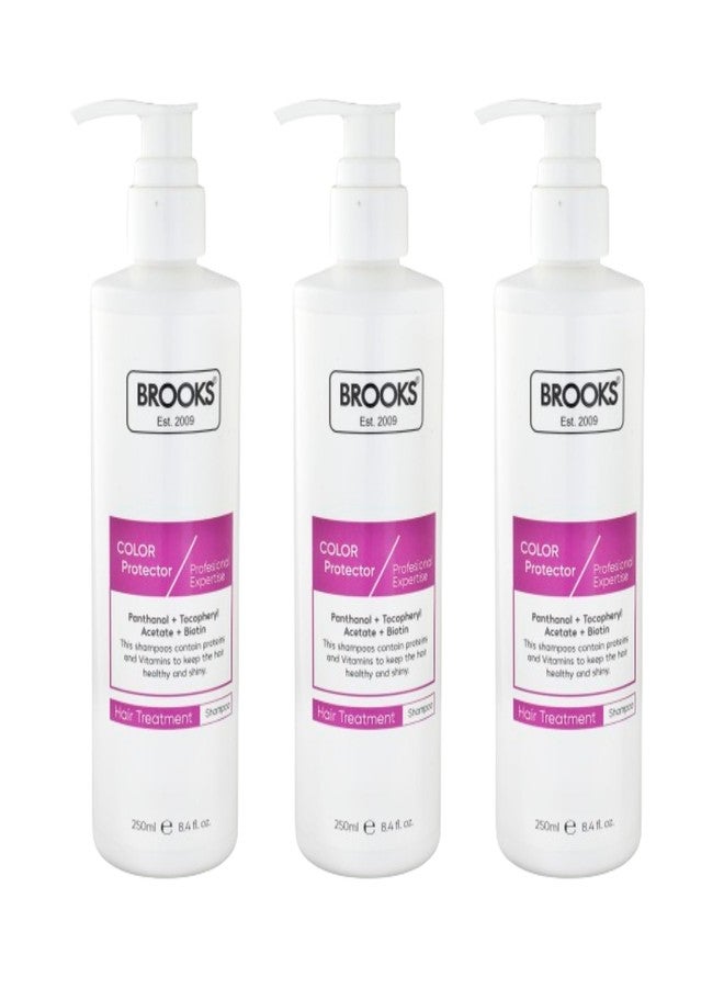 Brooks Color Protector Shampoo 250 Ml | Pack Of 3 - Image 1