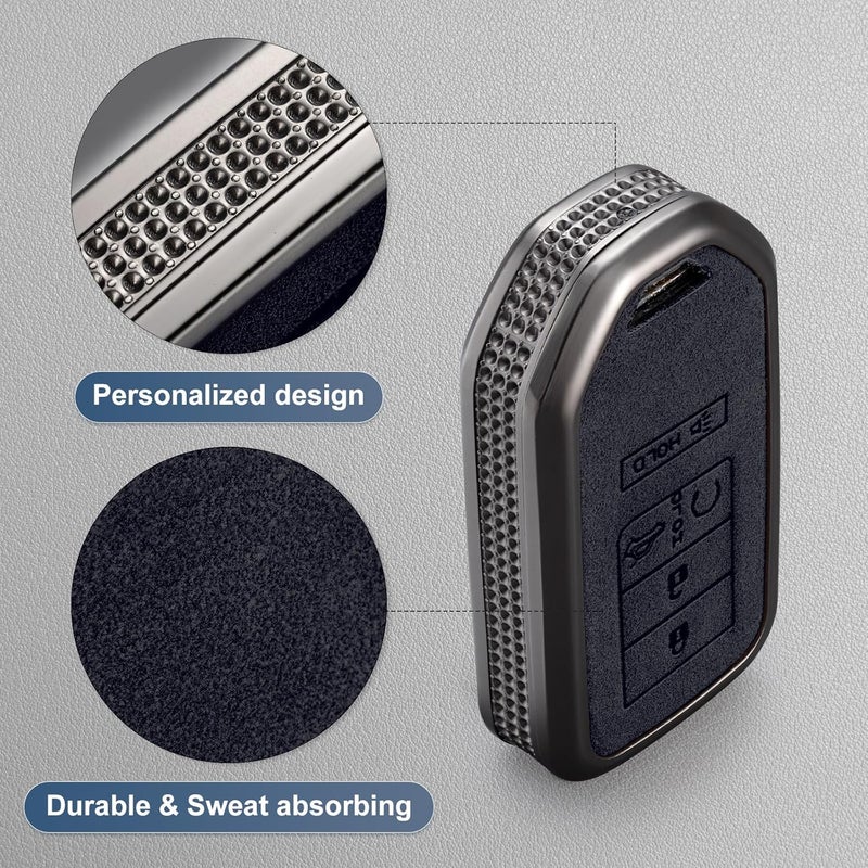 YO&YOYE Honda Key Fob Cover with Keychain - Image 4