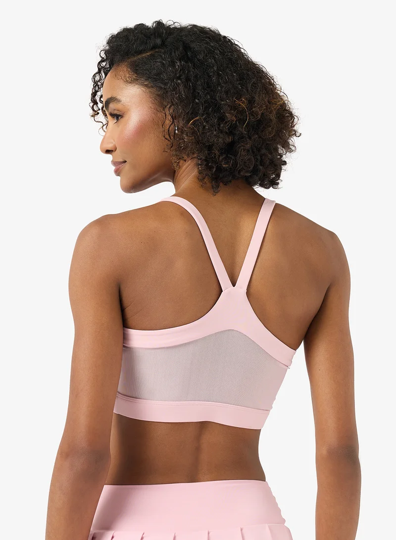 فورورد حمالة صدر رياضية بمساند متوسطة مع تفاصيل شبكية