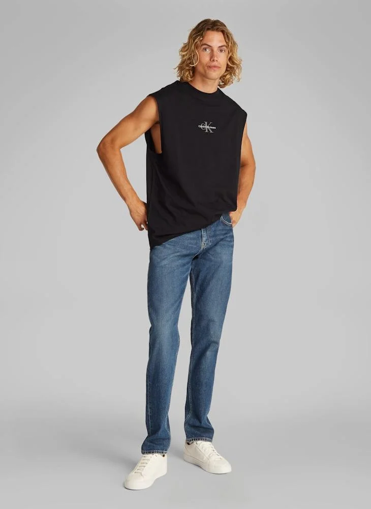 Calvin Klein Jeans Monologo Sleeveless T-Shirt
