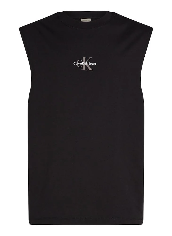 Calvin Klein Jeans Monologo Sleeveless T-Shirt