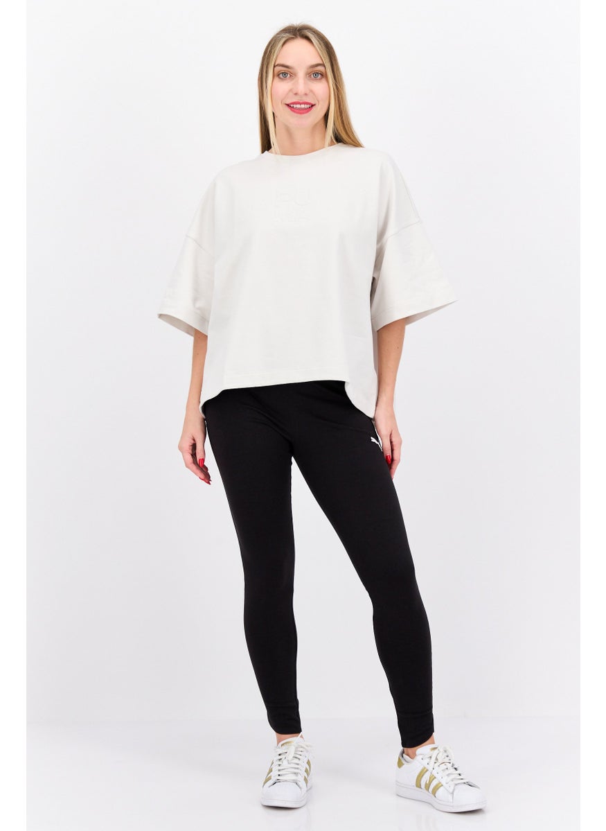 PUMA Women Sportswear Fit Training Top, Light Grey  - Image 2