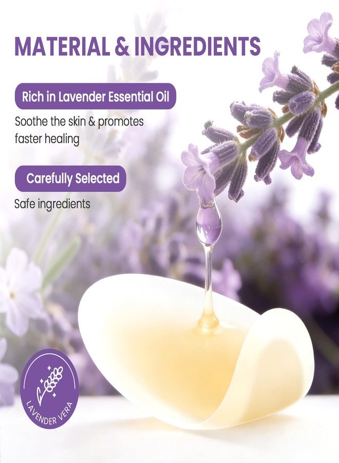 Promifun Better Blister Bandages Pads - Lavender Extract Infused Gel Blister Cushions - 30% Faster Healing - Waterproof Adhesive Hydrocolloid Bandages for Foot, Toe, & Heel (36 ct, Variety Pack - Image 2