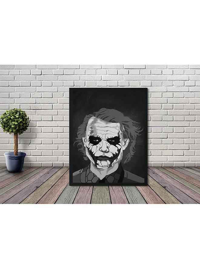 LOWHA Joker Wall Art Poster Multicolour - Image 2
